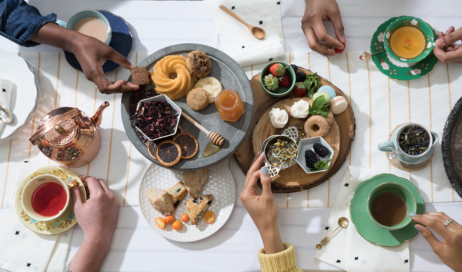 enjoy afternoon tea with us