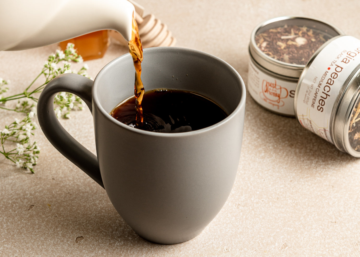 love it a latte | teas that love milk | black tea | green tea | herbal tea | just add honey
