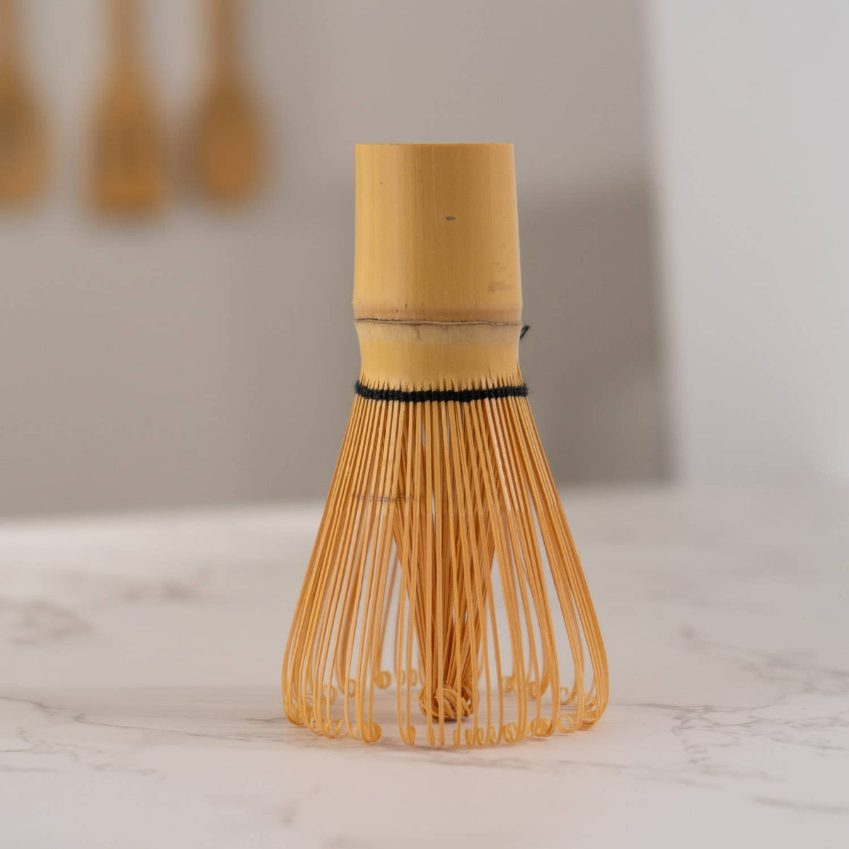 Bamboo Matcha Whisk Chasen 4"H 100 Prong